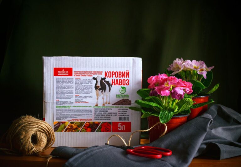 Коровий навоз в гранулах